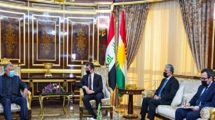 رایزنی نخست وزیر کردستان عراق با هادی العامری