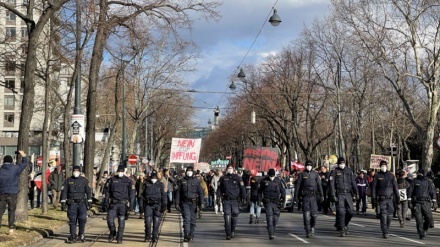 مظاهرة في فيينا احتجاجا على قيود ‘كوفيد-19’
