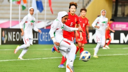 رقابت‌های جام ملت‌های آسیا، شکست تیم ملی فوتبال زنان ایران برابر چین تایپه
