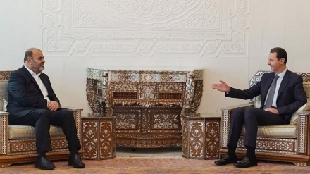 وزیر راه و شهرسازی با بشار اسد دیدار کرد  