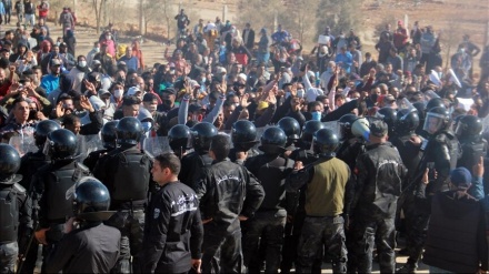 تظاهرات ضد دولتی در تونس به مناسبت سالروز انقلاب 14 ژانویه