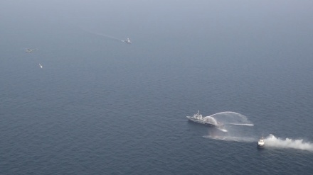 پایان رزمایش مرکب کمربند امنیت دریایی 2022 با اجرای رژه یگان‌های شناوری