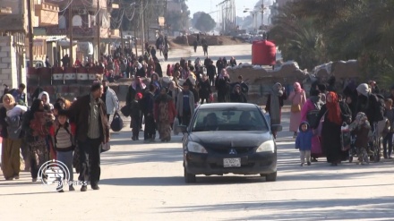  تحرکات ایذایی داعش؛ آوارگی مردم الحسکه سوریه 