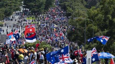 احتجاجات في نيوزيلندا ضد قيود لاحتواء جائحة كورونا