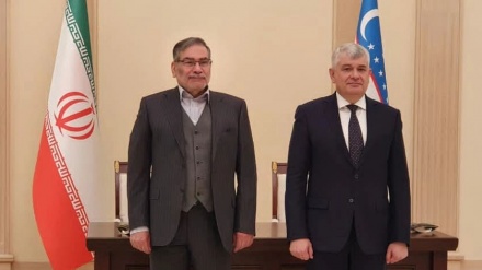 أمين المجلس الأعلى للأمن القومي الإيراني يلتقي رئيس أوزبكستان