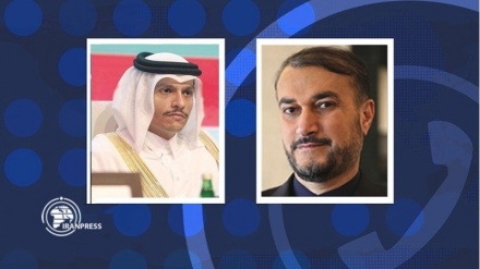 رایزنی تلفنی وزیران خارجه ایران و قطر