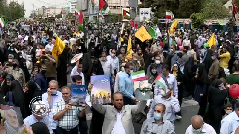 Iranpress: البيان الختامي لمسيرات يوم القدس العالمي في إيران