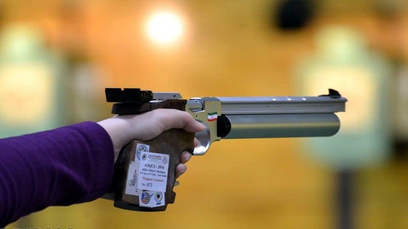 Iranpress: إيران تحرز فضية في منافسات الرماية بالمسدس الهوائي بالبرازيل