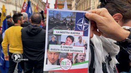 متظاهرون إيطاليون: يجب إنهاء الحرب في أوكرانيا