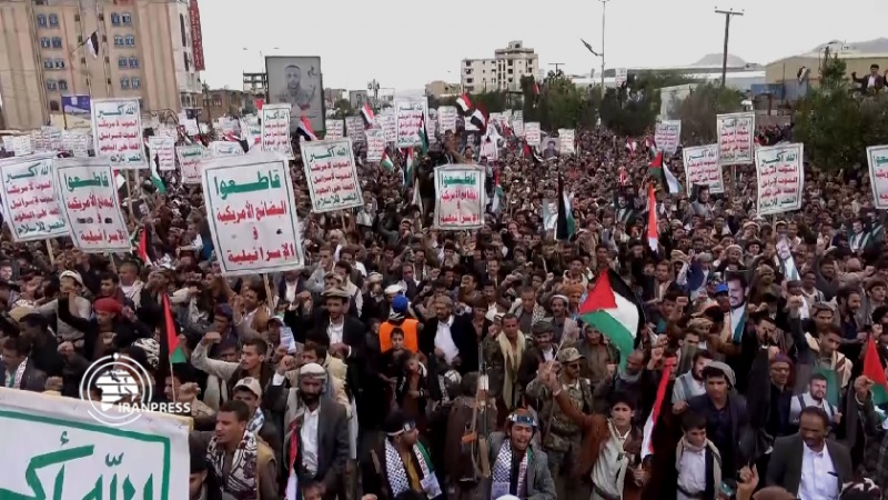 Iranpress: مسيرات يوم القدس العالمي في صنعاء + فيديو