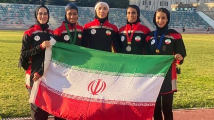 سيدات إيرانيات يحرزن ميداليات ملونة في مسابقات ألعاب القوى