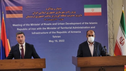 تلاش ایران و ارمنستان برای گسترش همکاری‌های ترانزیتی