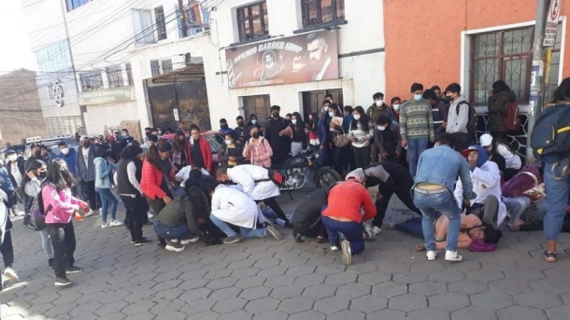 4 قتلى و70 جريحًا خلال تدافع بجامعة في بوليفيا