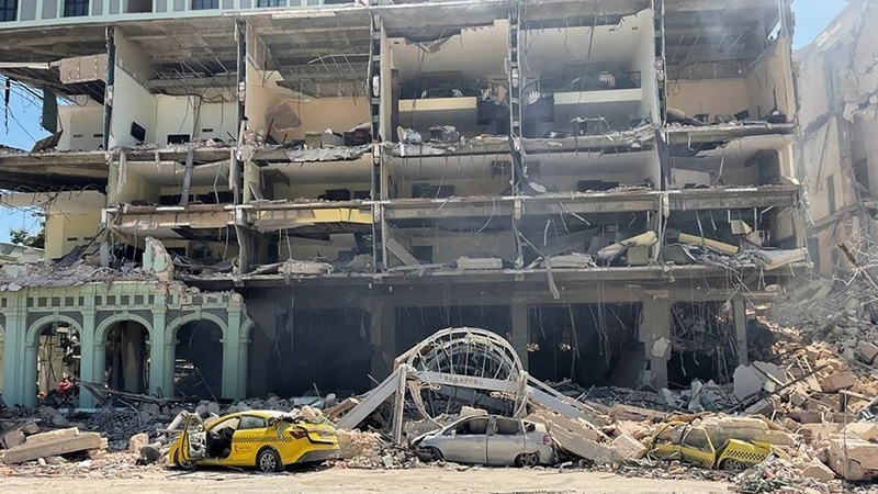 Iranpress: 22 قتيلا و74 جریحا في انفجار مدمر بفندق فی کوبا