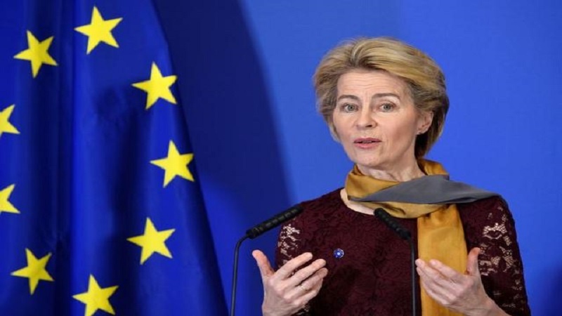 Iranpress: رئيسة المفوضية الأوروبية تشعل مواقع التواصل 