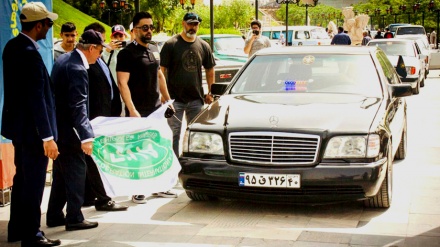 برگزاری رالي گردشگری خودروهاي تاريخي با حضور رئيس فیوا