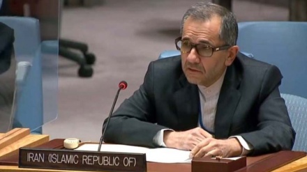 مندوب إيران لدى الأمم المتحدة: يجب عدم تسييس المساعدات الإنسانية