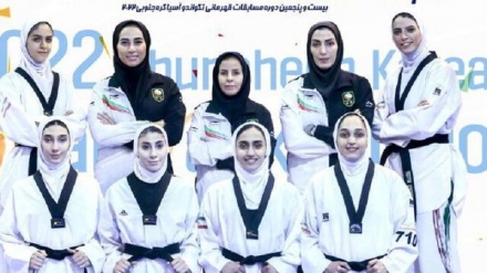 تبریک بهادری جهرمی به تیم ملی تکواندوی بانوان