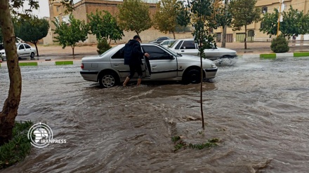 محافظة فارس تتضرر بسبب هطول أمطار موسمية وفيضانات