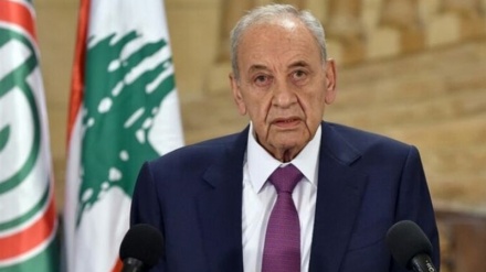 رئیس مجلس لبنان: نکات مثبتی در پیش نویس ترسیم مرزها دیده می‌شود