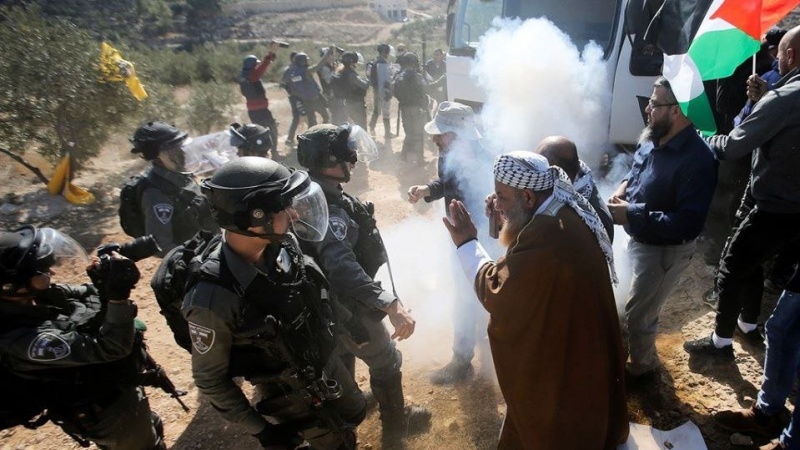 Iranpress: فلسطين المحتلة.. إصابات بالاختناق خلال مسيرات مناهضة للاستيطان 
