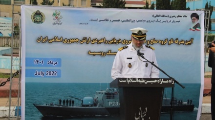 مجموعة القطع البحرية الإيرانية العاشرة يغادر إلى روسيا