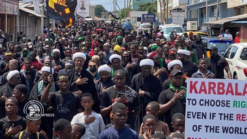 Iranpress: مسيرة عاشورائية في غانا + صور وفيديو