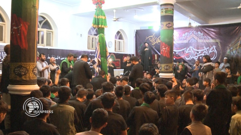 Iranpress: إقامة مراسم العزاء الحسيني في مختلف أنحاء كابول
