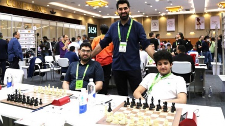 پیروزی تیم ملی شطرنج آقایان ایران در دور پنجم المپیاد جهانی شطرنج