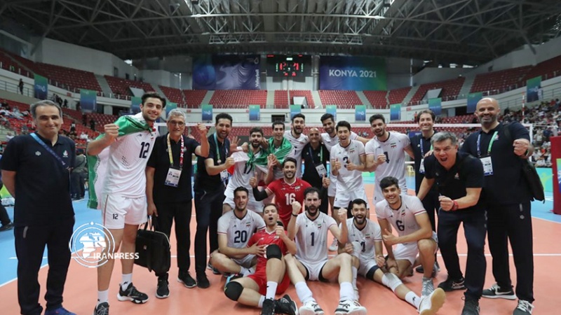 الفريق الإيراني للكرة الطائرة يفوز في ألعاب قونية