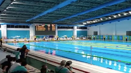 رکورد شنای ۲۰۰ متر کرال پشت ایران شکست