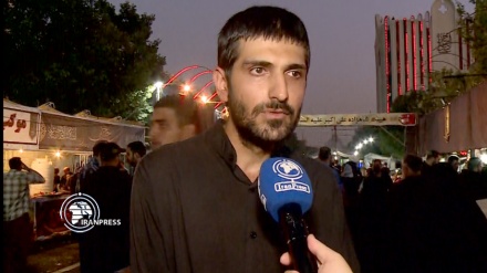 شور حسینی در میان مردم تهران