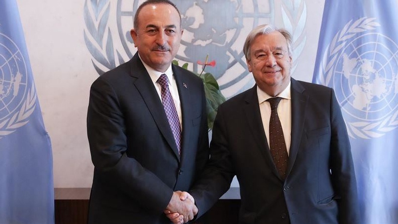گفت وگوی وزیر خارجه ترکیه و دبیرکل سازمان ملل با محور صادرات غلات اوکراین