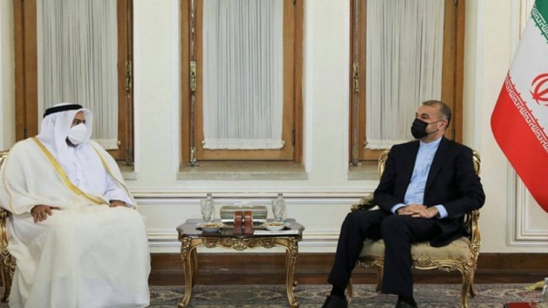 تاكيد ايراني - قطري على توسيع العلاقات الثنائية