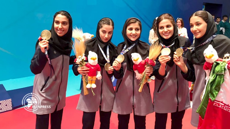 Iranpress: شاهد بالفيديو..إيران تفوز بـ 10 ميداليات ملونة أخرى في ألعاب قونية 