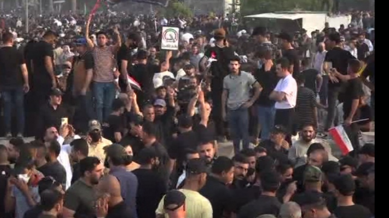 مؤيدو الإطار التنسيقي يتظاهرون في بغداد لـ دعم الشرعية