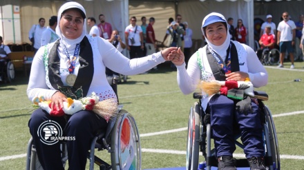 بازی‌های همبستگی کشورهای اسلامی| بانوان پاراتیراندازی با کمان ایران طلایی شدند 