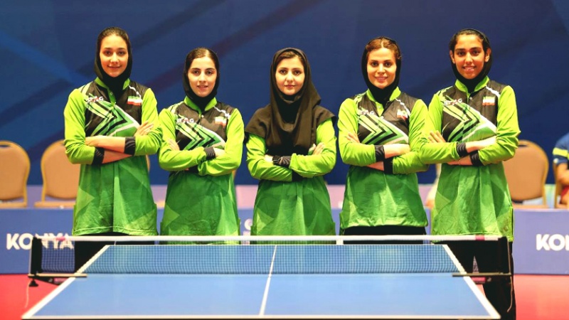 Iranpress: فريق کرة الطاولة الإيراني للسيدات يتأهل إلى نهائيات ألعاب التضامن الإسلامي