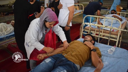 برگزاری اردوی بین المللی اهدای خون در کشمیر