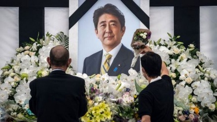 تشییع خاکستر شینزو آبه نخست‌وزیر مقتول ژاپن