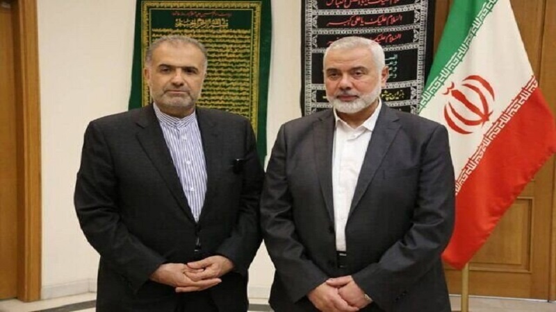 Iranpress: هنية: العلاقات بين حركة حماس والجمهورية الإسلامية الإيرانية قوية