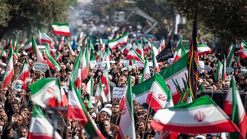 ایران برس: البيان الختامي للتجمع الشعبي الكبير في طهران