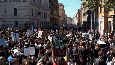 مظاهرات الشباب الإيطاليين ضد عدم الاهتمام بالتغيرات المناخية