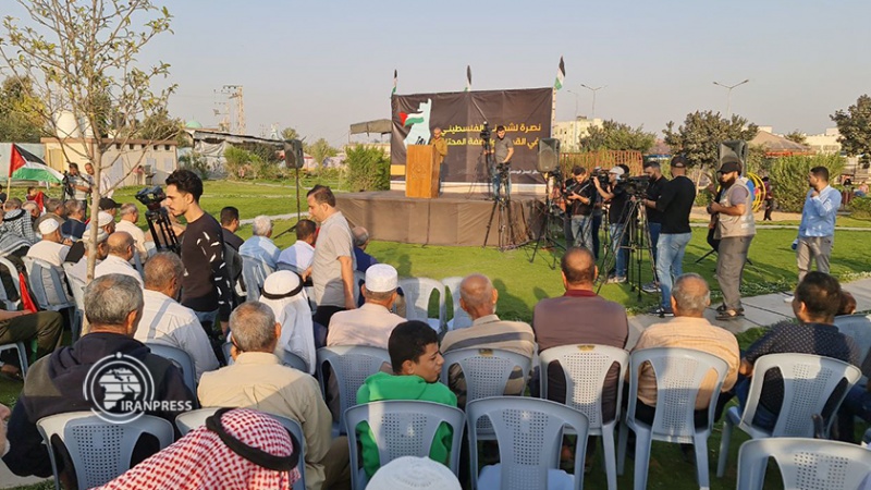 Iranpress: فعالية للفصائل الفلسطينية بغزة دعمًا للداخل والقدس والضفة