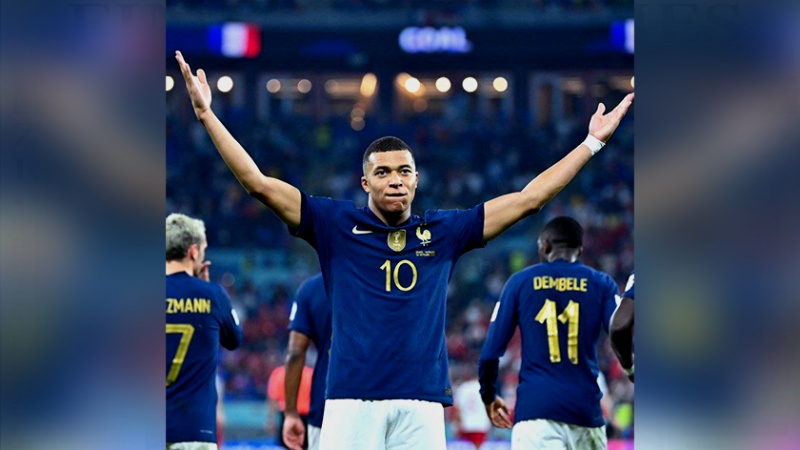 Iranpress: مبابي يقود فرنسا للفوز على الدنمارك والعبور إلى ثمن نهائي كأس العالم 2022