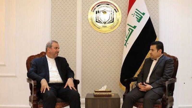 السفير الإيراني في بغداد يلتقي مستشار الأمن القومي العراقي