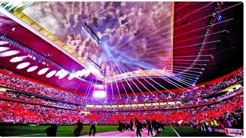 بدء حفل افتتاح كأس العالم 2022 بقطر في ملعب البيت 