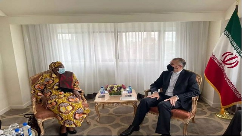 وزيرا خارجية إيران وناميبيا يبحثان القضايا الدولية والثنائية