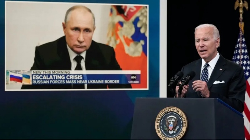 Iranpress: بايدن يبدي استعداده للجلوس مع بوتين لإنهاء الحرب بأوكرانيا