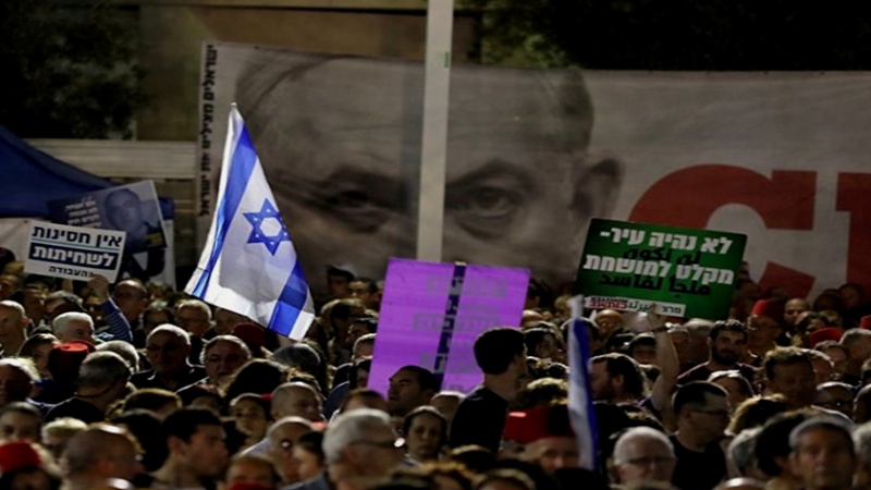 Iranpress: ازدیاد قلق المجتمع الصهيوني من تحالف نتانیاهو مع المتطرفین